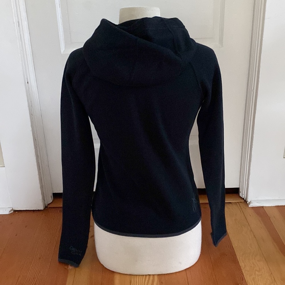 Nike‎ Grimm Gala Collab Black Hooded Sweatshirt Small - Picture 4 of 7